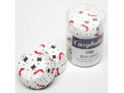 Easybake Snowman Bun Cases (45 x 25mm) x 100	
